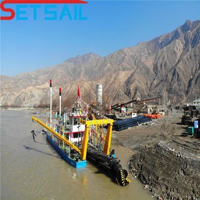 Dredger de succión con tipo de ranura CTS y bomba submarina de 260 kW