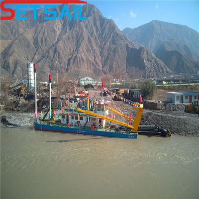 Dredger de succión con tipo de ranura CTS y bomba submarina de 260 kW