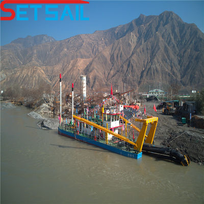 Dredger de succión con tipo de ranura CTS y bomba submarina de 260 kW