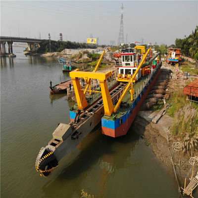 700 m3/h Excavadora de succión de corte para arena del río de Bangladesh Tipo de ranura CTS Pago inicial