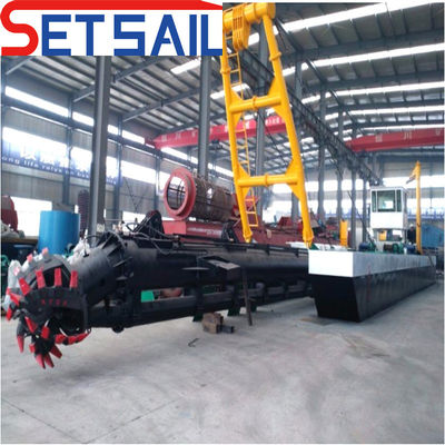 Máquina de arena de dragado por succión de cortador personalizada con capacidad de tubería de HDPE de 60-4000m3