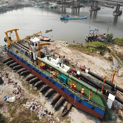 Peso total 28-1000 t Rexroth cortador de bomba hidráulica de succión maquinaria de arena de dragado