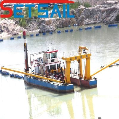 Flujo de agua personalizado 3000m3 18 pulgadas cortador de succión de dragado para operaciones de dragado