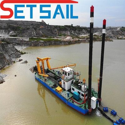 Mini River Cutter Succión de la bomba de arena Ship drager adecuado para diversas aplicaciones