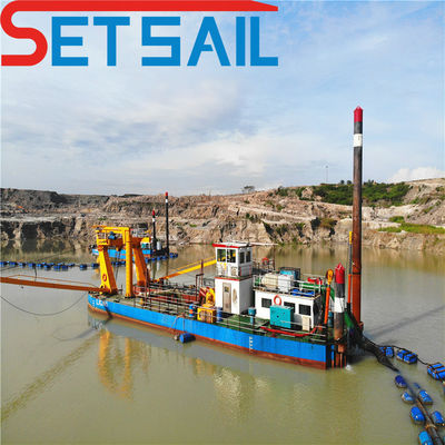 Mini River Cutter Succión de la bomba de arena Ship drager adecuado para diversas aplicaciones