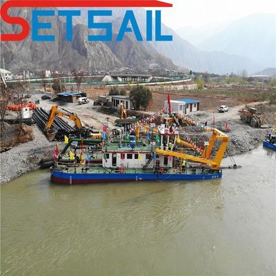 Mini River Cutter Succión de la bomba de arena Ship drager adecuado para diversas aplicaciones