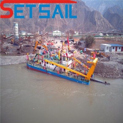 Mini River Cutter Succión de la bomba de arena Ship drager adecuado para diversas aplicaciones