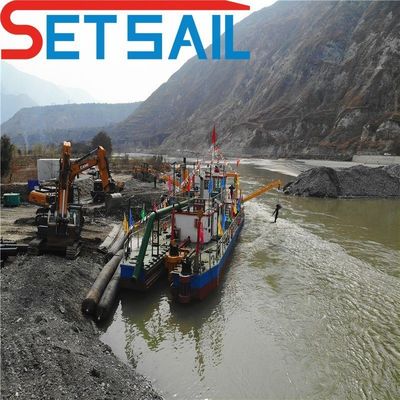 Mini River Cutter Succión de la bomba de arena Ship drager adecuado para diversas aplicaciones