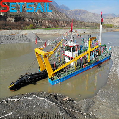 4000m3 cortador de flujo de agua excavadora de arena de succión QHCSD-272 con 170 kW de potencia de la cabeza de corte