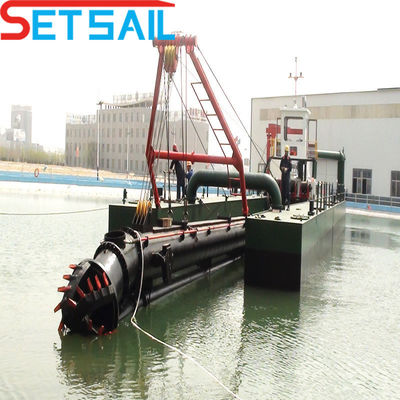 4000m3 cortador de flujo de agua excavadora de arena de succión QHCSD-272 con 170 kW de potencia de la cabeza de corte
