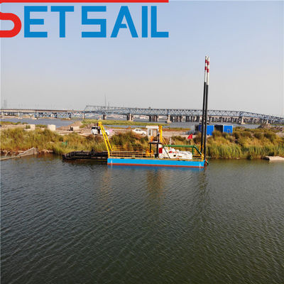Excavadora de arena fluvial de succión con tipo de ranura CTS y calado de 0,85 m a 15 m