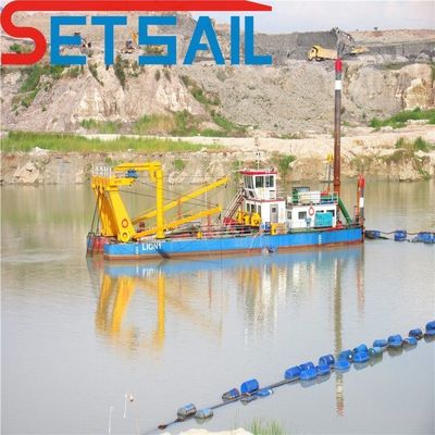 Solicitud personalizada Dredger de arena de excavación fluvial para la máquina de dragado 17m-50m longitud total