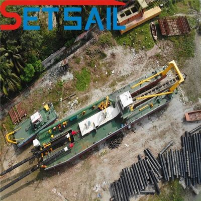 18 pulgadas de corte hidráulico de succión de dragas en los EE.UU. con 6mm-20mm de espesor de la placa inferior
