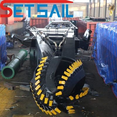 18 pulgadas de corte hidráulico de succión de dragas en los EE.UU. con 6mm-20mm de espesor de la placa inferior