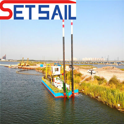 Servicio posventa de toda la vida 22 pulgadas motor diesel cortador excavador de succión para la arena del río
