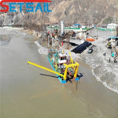 36000.000kg paquete peso bruto excavadora con bomba de succión hidráulica para proyecto de dragado