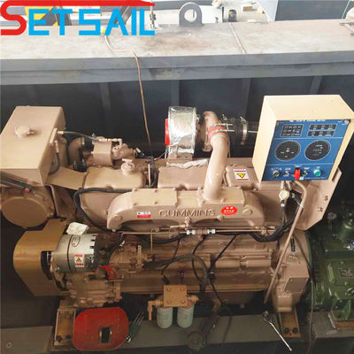 CTS Cortador de arena fluvial portátil bomba de succión excavadora con 100m3-20000m3 de flujo de agua