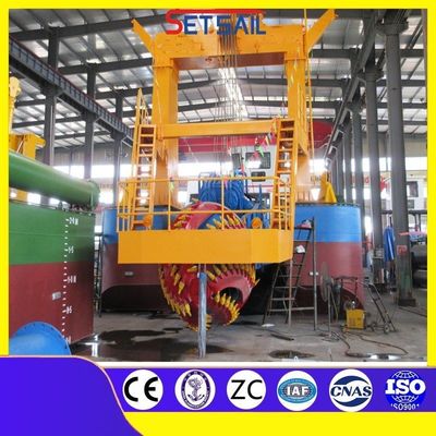 Cumins. Cat Diesel Mini Dredge Dredging Machine con cabrestante hidráulico y transportador de espuma