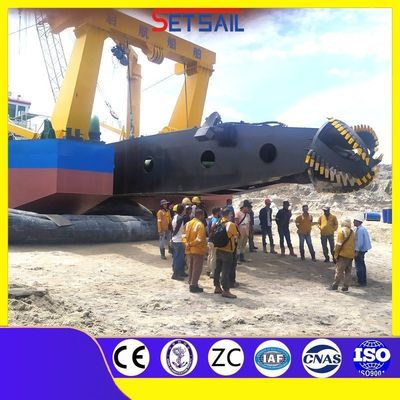 Cumins. Cat Diesel Mini Dredge Dredging Machine con cabrestante hidráulico y transportador de espuma