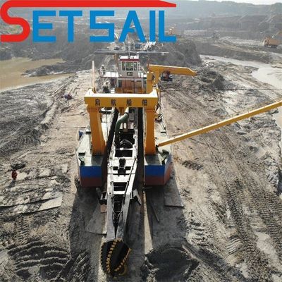 Conjunto de diesel silencioso de vela CCS cortador de succión buque hidráulico excavadora solicitud