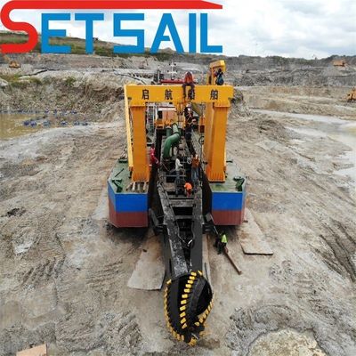 Conjunto de diesel silencioso de vela CCS cortador de succión buque hidráulico excavadora solicitud