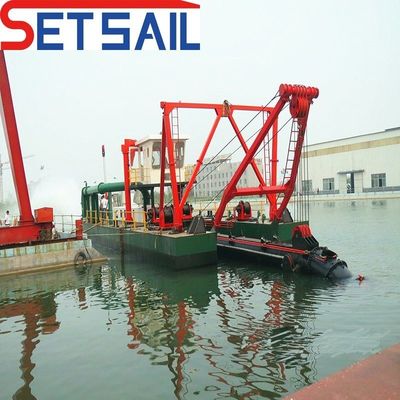 QHCSD-385 Excavadora de succión de corte de 22 pulgadas con metro de profundidad y distancia de descarga de 1500 m