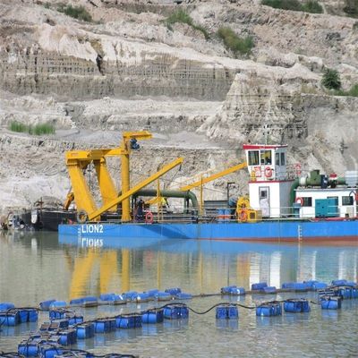 Gancho de minería de oro y transportador de espuma mini draga hidráulica con bajo costo de mantenimiento