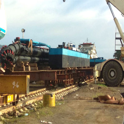 Gancho de minería de oro y transportador de espuma mini draga hidráulica con bajo costo de mantenimiento