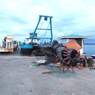 Gancho de minería de oro y transportador de espuma mini draga hidráulica con bajo costo de mantenimiento