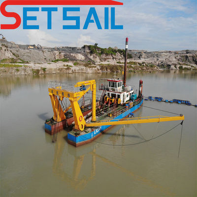22 pulgadas cortador de succión excavadora de arena para el excavado de barro tipo de energía diésel y el pago completo