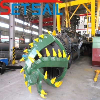 Escalera de forma cuadrada o redonda CCS Mini draga dragadora con cabrestante hidráulico y portaespud
