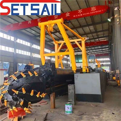 Poderosa dragada de succión de 20 pulgadas con sonido de profundidad y motor principal Cumins 1335kw