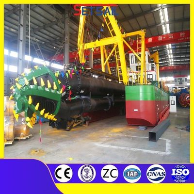 Dentes de cortador Cantidad 40-60 piezas Motor diesel Equipo hidráulico de extracción de arena excavadora