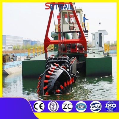 Dentes de cortador Cantidad 40-60 piezas Motor diesel Equipo hidráulico de extracción de arena excavadora