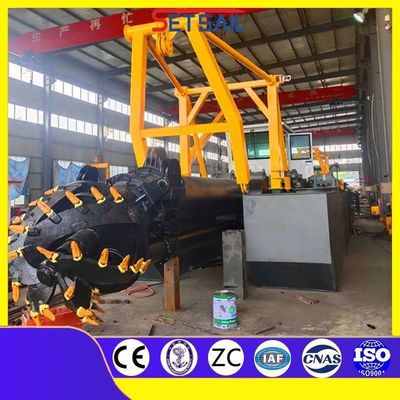 Dentes de cortador Cantidad 40-60 piezas Motor diesel Equipo hidráulico de extracción de arena excavadora
