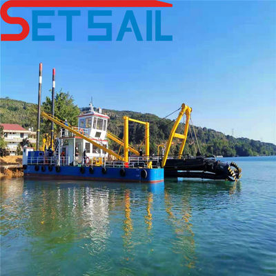 Máquina de dragado de oro de set diesel Máquina de dragado hidráulico con componentes Tipo de ranura CTS