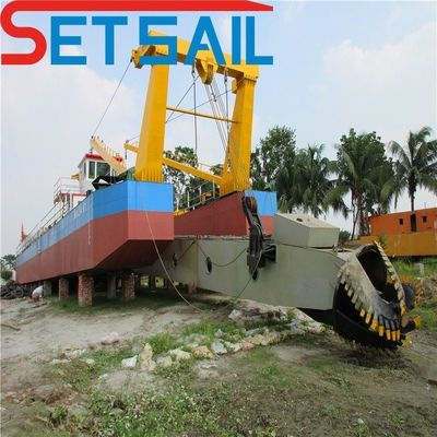 Máquina de dragado de oro de set diesel Máquina de dragado hidráulico con componentes Tipo de ranura CTS