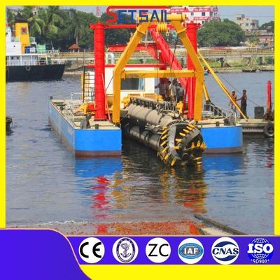 Set vela con CCS cortador de succión draga en placa de acero personalizada tipo acero marino