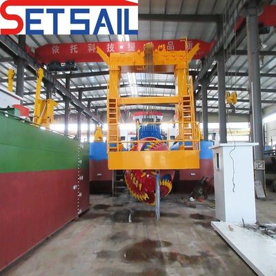 Máquina de dragado por succión de corte de 20 pulgadas de tipo hidrociclón de 54 m de cabeza para dragado de capital