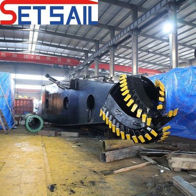 20 pulgadas cortador de succión excavadora de arena marina con energía diesel Servicio postventa de por vida