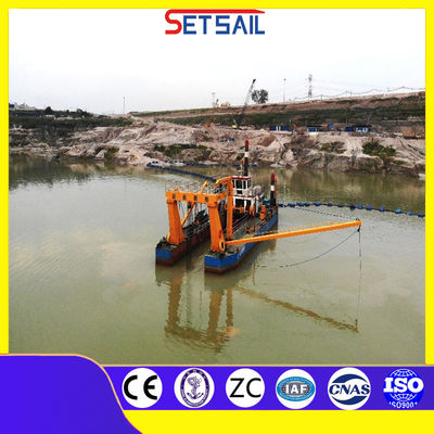 16-65m longitud D-1 Shijiazhuang Kingda cortador de la bomba de arena excavadora de succión para la minería de arena