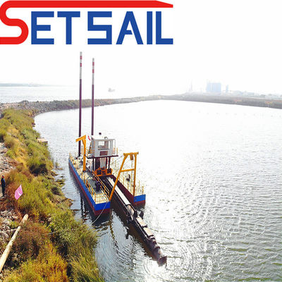 La elección ideal del mercado de Bangladesh 20 pulgadas de corte de succión excavadora con placas delanteras de 16 mm