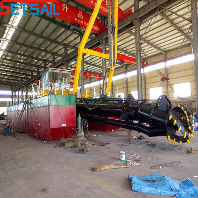 20 pulgadas motor diesel cortador de succión excavadora de arena para el desarrollo de la isla personalizable