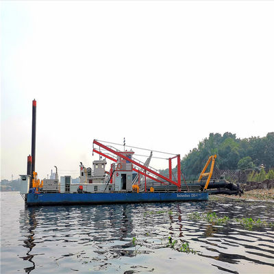 Control del motor hidráulico 18 pulgadas cortador de succión de barro excavadora Cummins 260 kW para el dragado
