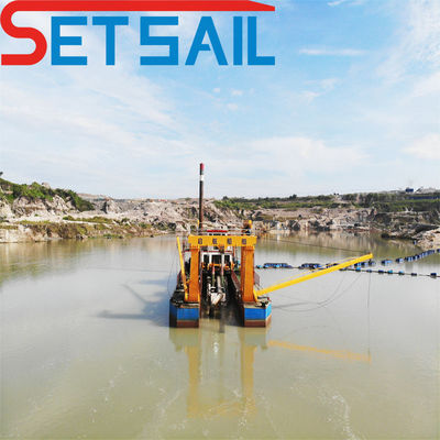Dredger de succión de 18 pulgadas fabricado por para una profundidad máxima de dragado de 15 metros