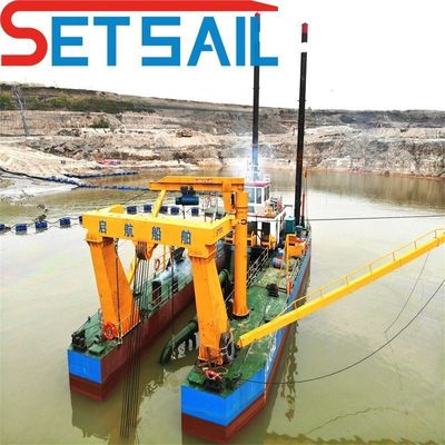 Dredger de succión de 18 pulgadas fabricado por para una profundidad máxima de dragado de 15 metros