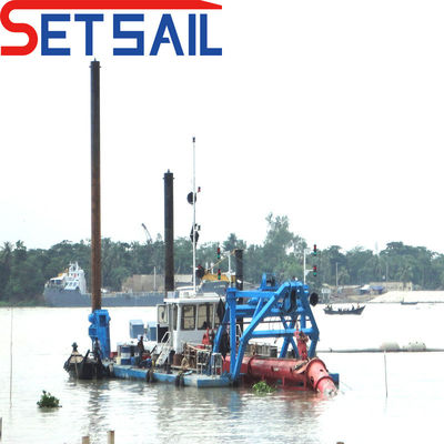 Equipo de dragado de succión de corte de 18 pulgadas con motor diesel de larga garantía