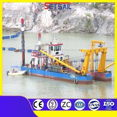 Hna cortador de succión maquinaria de minería draga hidráulica 4-12m ancho para sus necesidades