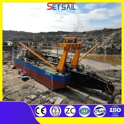40 a 60 piezas Dentes cortadores Cantidad de cortadores Excavadora de succión para equipos de extracción de arena