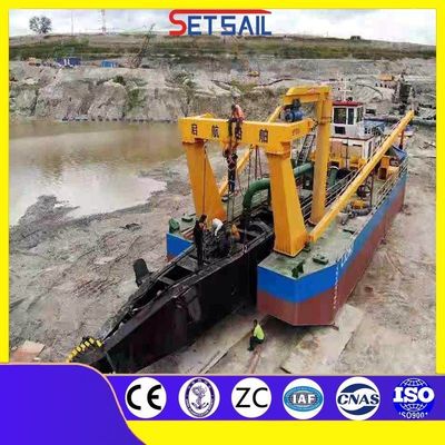40 a 60 piezas Dentes cortadores Cantidad de cortadores Excavadora de succión para equipos de extracción de arena